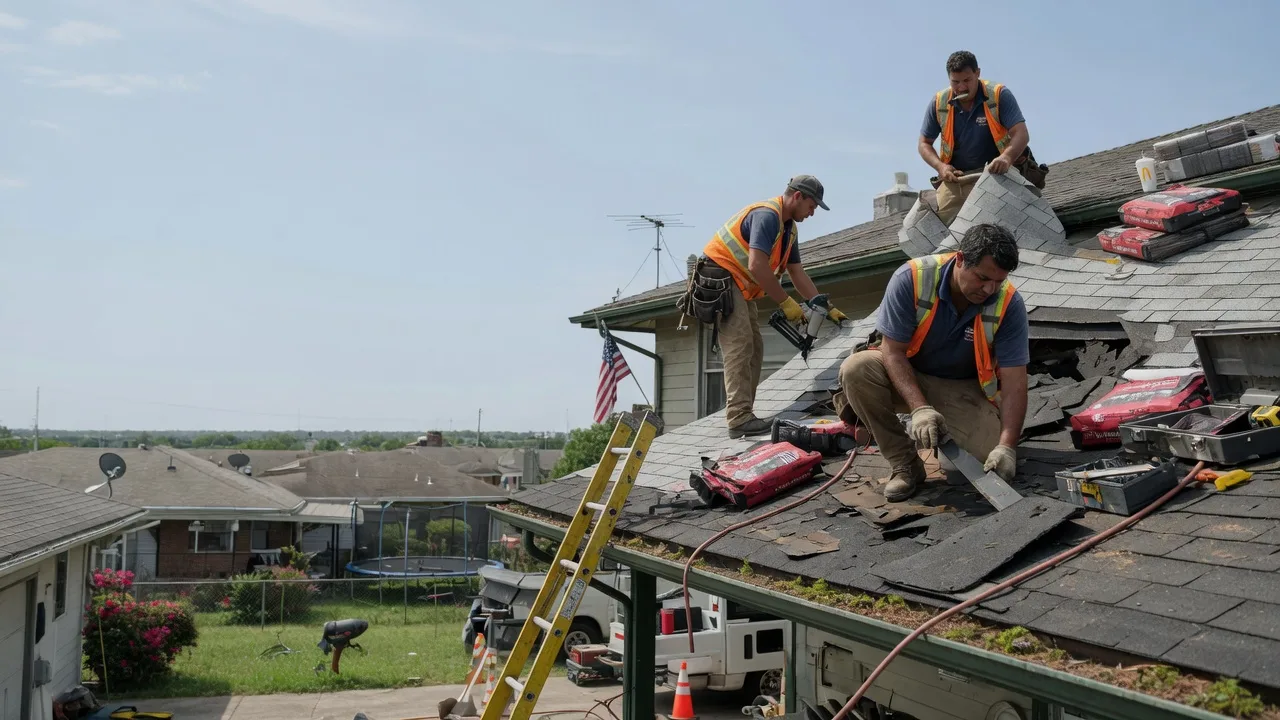 Roof Repair in Moulton, TX near me
